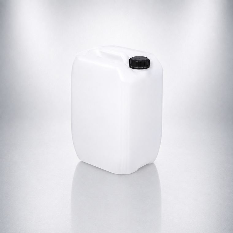Bidón de plástico HDPE compacto de 20 litros, uso industrial